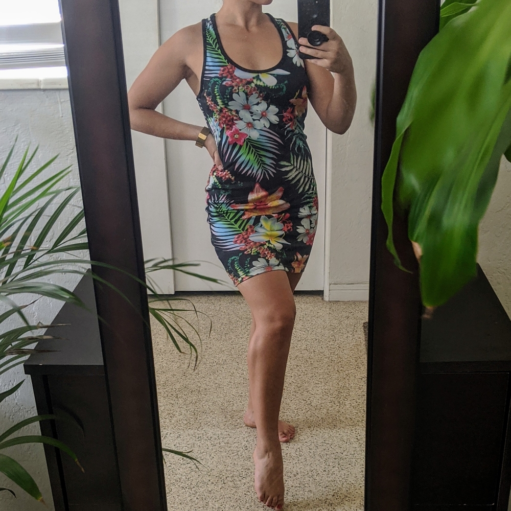 Tropical Mini Dress